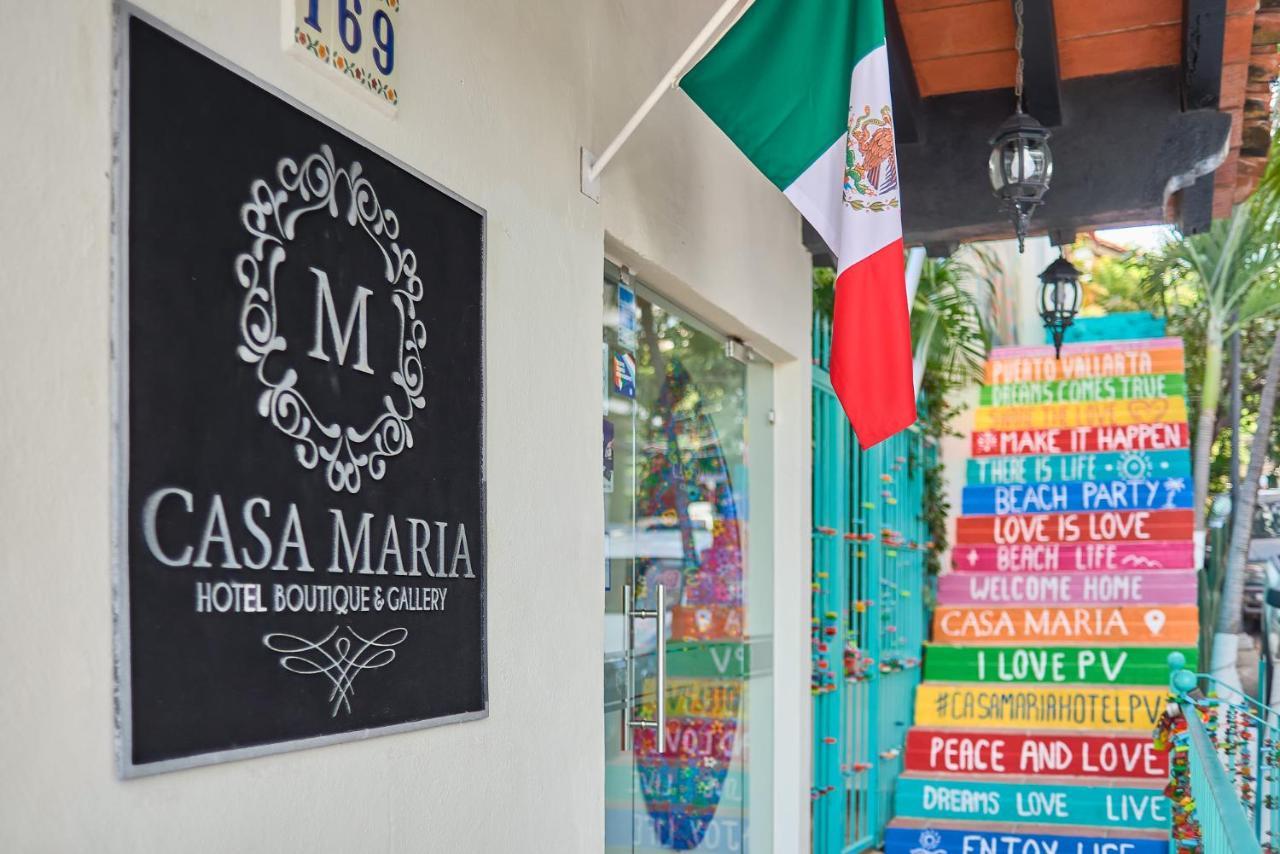 بويرتو فالارتا Casa Maria Hotel Boutique & Gallery Adults Only المظهر الخارجي الصورة